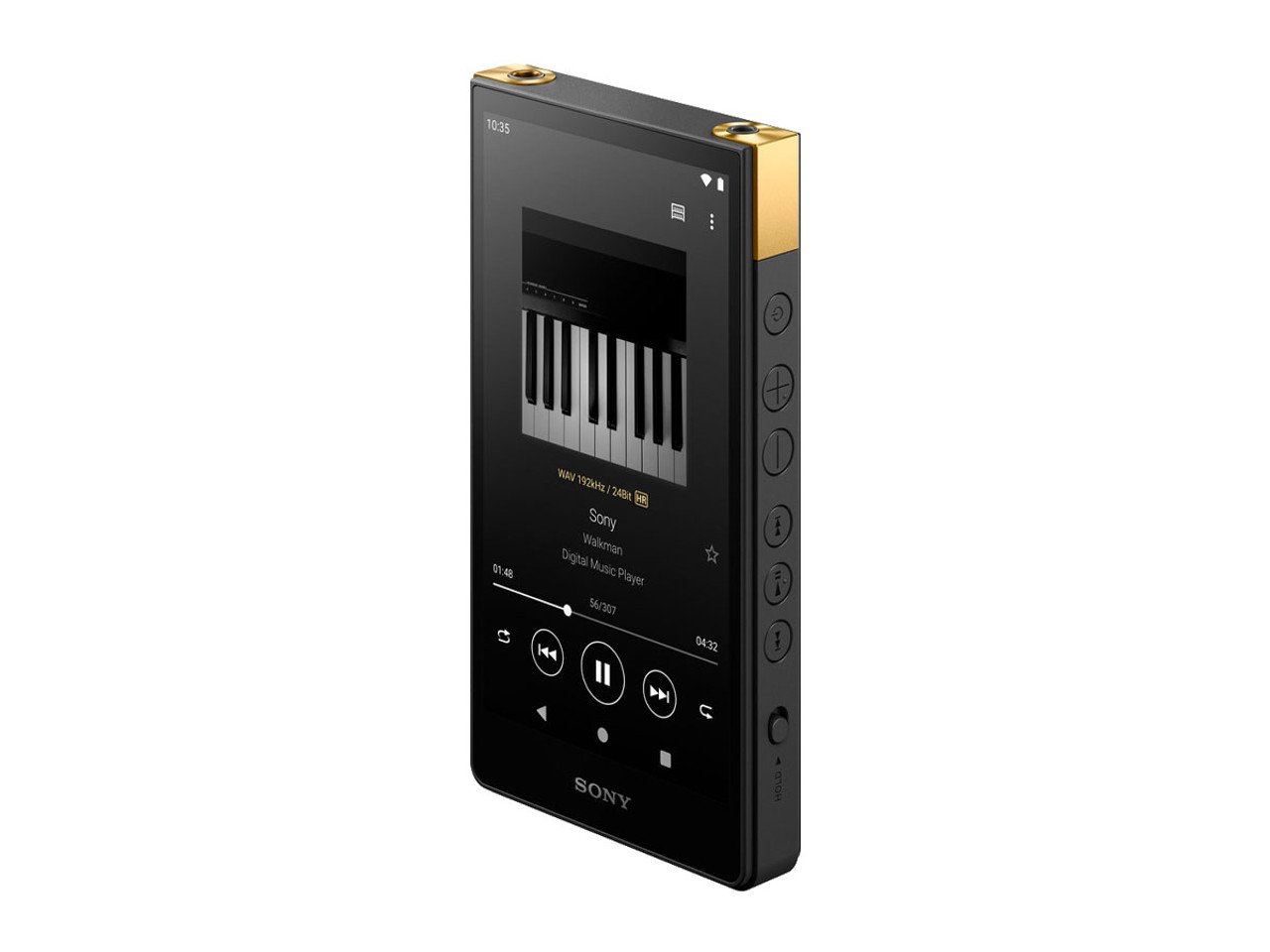 SONY WALKMAN 64GB Hi-Res ZX Series Audio Player NW-ZX707 Black English  Language