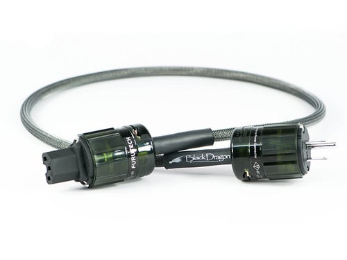 Black Dragon Power Cable with Furutech FI-28(R)e