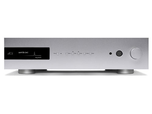 Bartók APEX DAC Headphone Amplifier Front in Silver