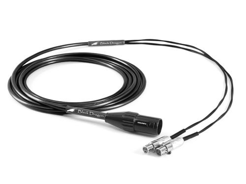 Black Dragon Premium Cable for Abyss AB-1266 Headphones