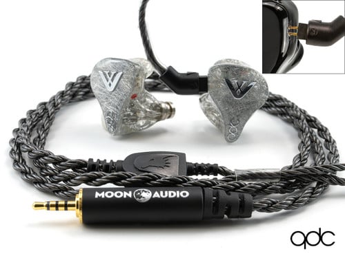 Silver Dragon IEM Cable for QDC V2