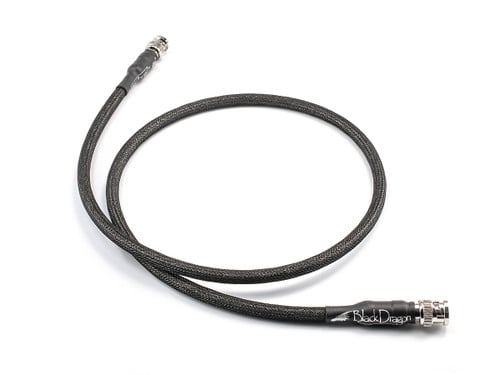 Black Dragon Coax Digital Coax 50-ohm BNC Word Clock Cable