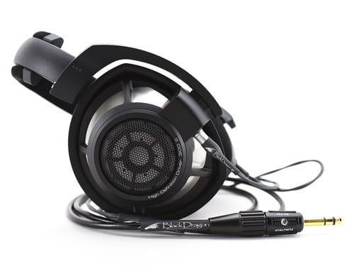 Sennheiser HD 800S headphones with Black Dragon