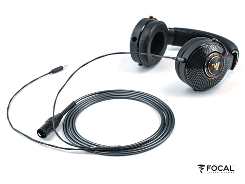 Silver Dragon Premium Cable for Focal Radiance Headphones