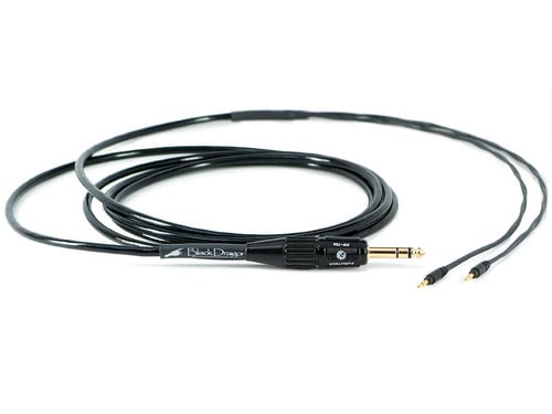Black Dragon Cable for Audioquest Headphones