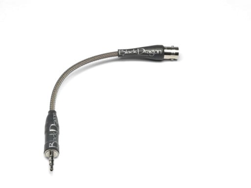Black Dragon Mini Coax Digital Cable with BNC Female to 3.5mm