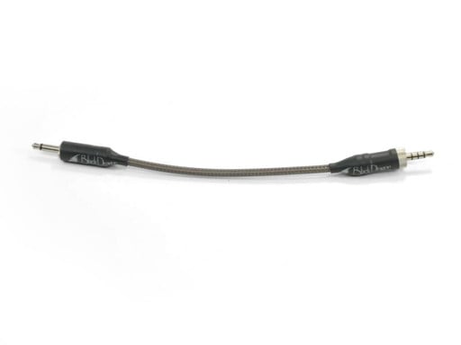 Black Dragon Mini Coax Digital Cable 75ohm with 2 pole 3.5mm to 4 ple 3.5mm