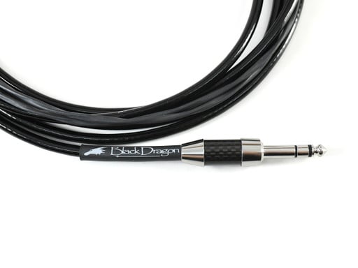 Black Dragon Premium Cable for Fostex Headphones