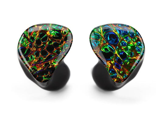 Empire Ears Valkyrie MKII custom IEMs with Dragonhide faceplates