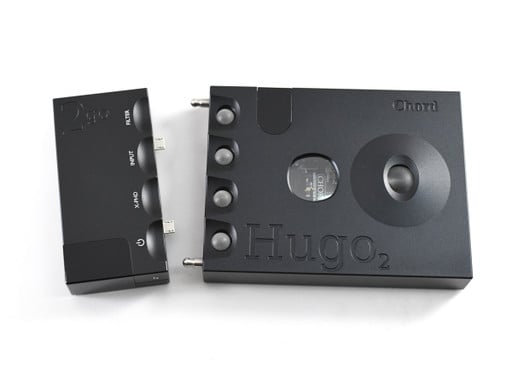 Chord 2Go and Hugo 2 with screw-in posts installed