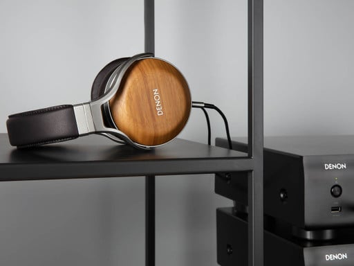 DENON AH-D9200 Headphones with Bamboo cups