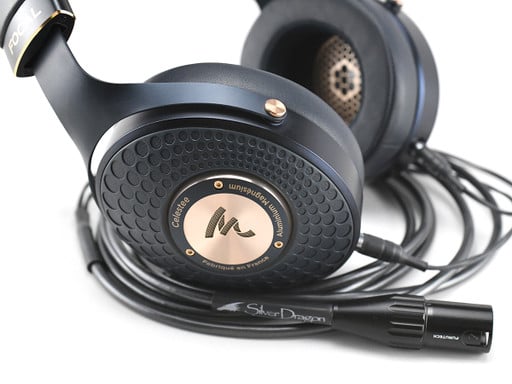 Focal Celestee Headphones with Silver Dragon