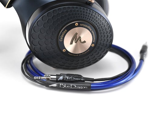 Blue Dragon Premium cable for Focal Celestee headphones