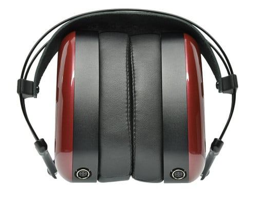Aeon 2 headphones folded for travel