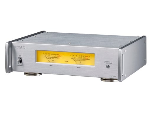 TEAC AP-505 Stereo Power Amplifier Silver (Iso)