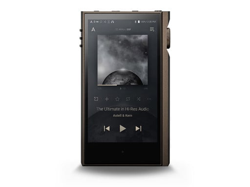 Astell and Kern Kann MAX Digital Audio Player Front Limited Edition Mud