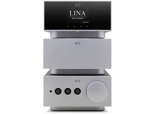 dCS Lina Full System Front Silver