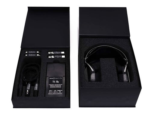 Raal CA-1a Headphones packaging and Interface TI-1b