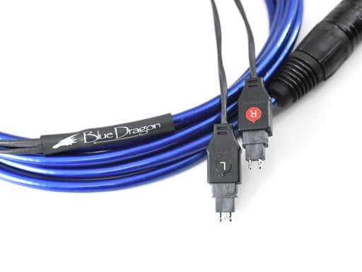 Blue Dragon Headphone Cable for Fostex
