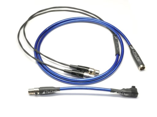 Blue Dragon Headphone cable for Audeze LCD-2 or LCD-3 with Blue Dragon V3 Adapter cable