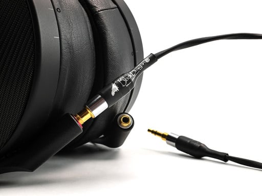 Black Dragon Headphone Cable   Universal Fits Most