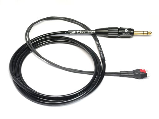 Black Dragon Headphone cable for HD650 w 1/4" Furutech