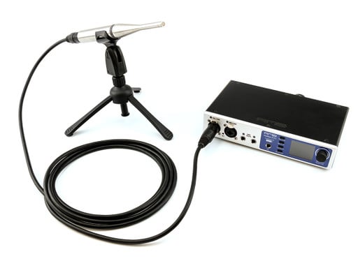 Earthworks M23 Measurement Mic with 10-ft Mogami Microphone Cable & RME Fireface UCX II