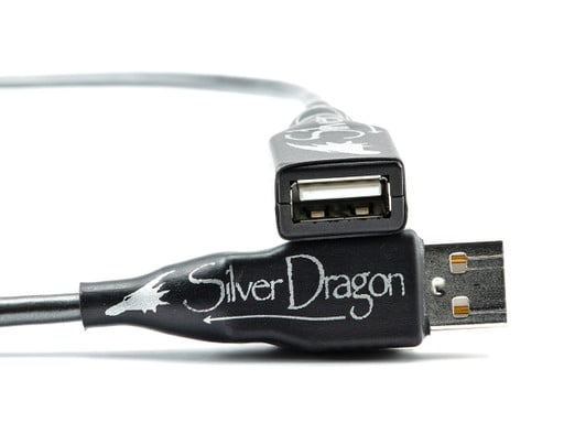 Silver Dragon USB Type A to Type A Female Cable
