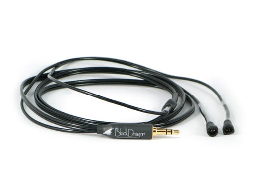 Black Dragon IEM V1 Cable for Sennheiser Earphones