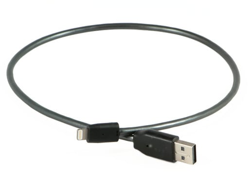 Silver Dragon Lightning Cable for Apple iDevices - .5 meter