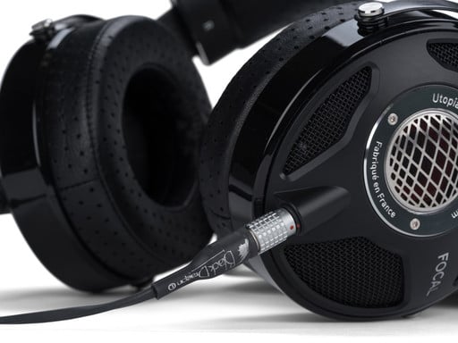 Black Dragon Premium Cable for Focal Utopia Headphones