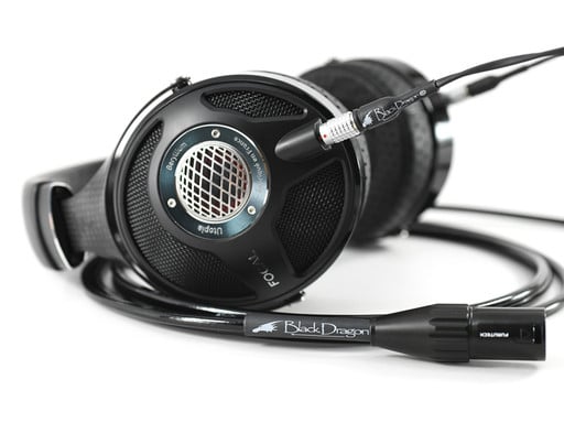 Black Dragon Premium Cable for Focal Utopia Headphones