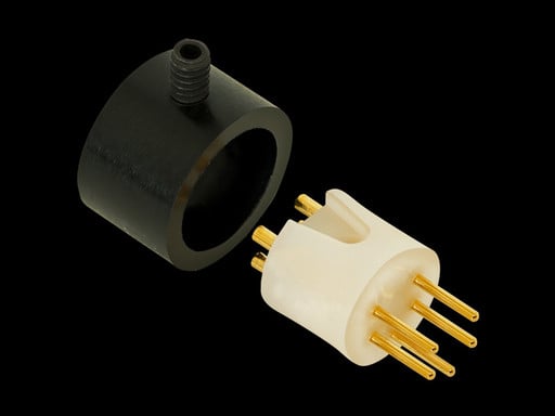M DIN R Male Phono Connector
