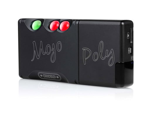 Chord Poly Wireless Streaming Module paired with the Chord Mojo