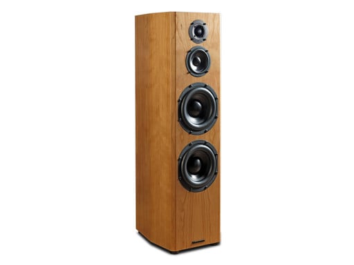 Bryston Middle T Loudspeaker in Natural Cherry