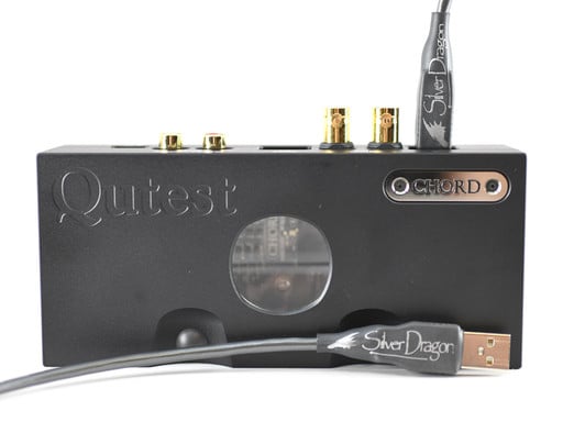 Chord Qutest DAC with Silver Dragon USB Cable