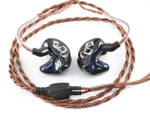 Bronze Dragon 2-pin IEM Cable with JH16 IEMs