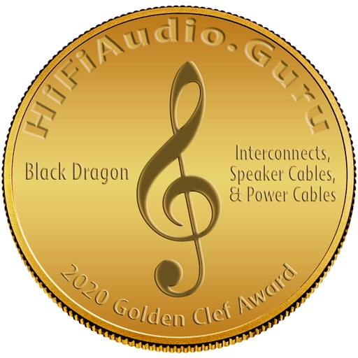 Black Dragon Cables Win 2020 Golden Clef Award