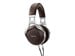 DENON AH-D5200 headphones with Zebrawood cups