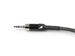 Silver Dragon Premium Cable for Meze Liric Headphones with 3.5mm TRS Furutech Carbon Fiber Unbalanced Rhodium