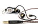 Dragon MMCX Removal Tool with Bronze Dragon MMCX Cable and Meze Advar IEMs