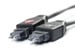 Black Dragon Premium cable for Sennheiser headphones: 2-Pin Locking (Furutech for HD600 Series)